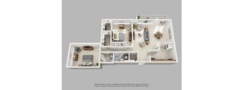 Two Bedroom/Two Bath - Corner