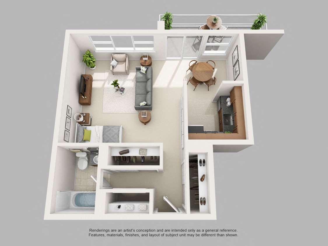 Studio Floor Plan 1
