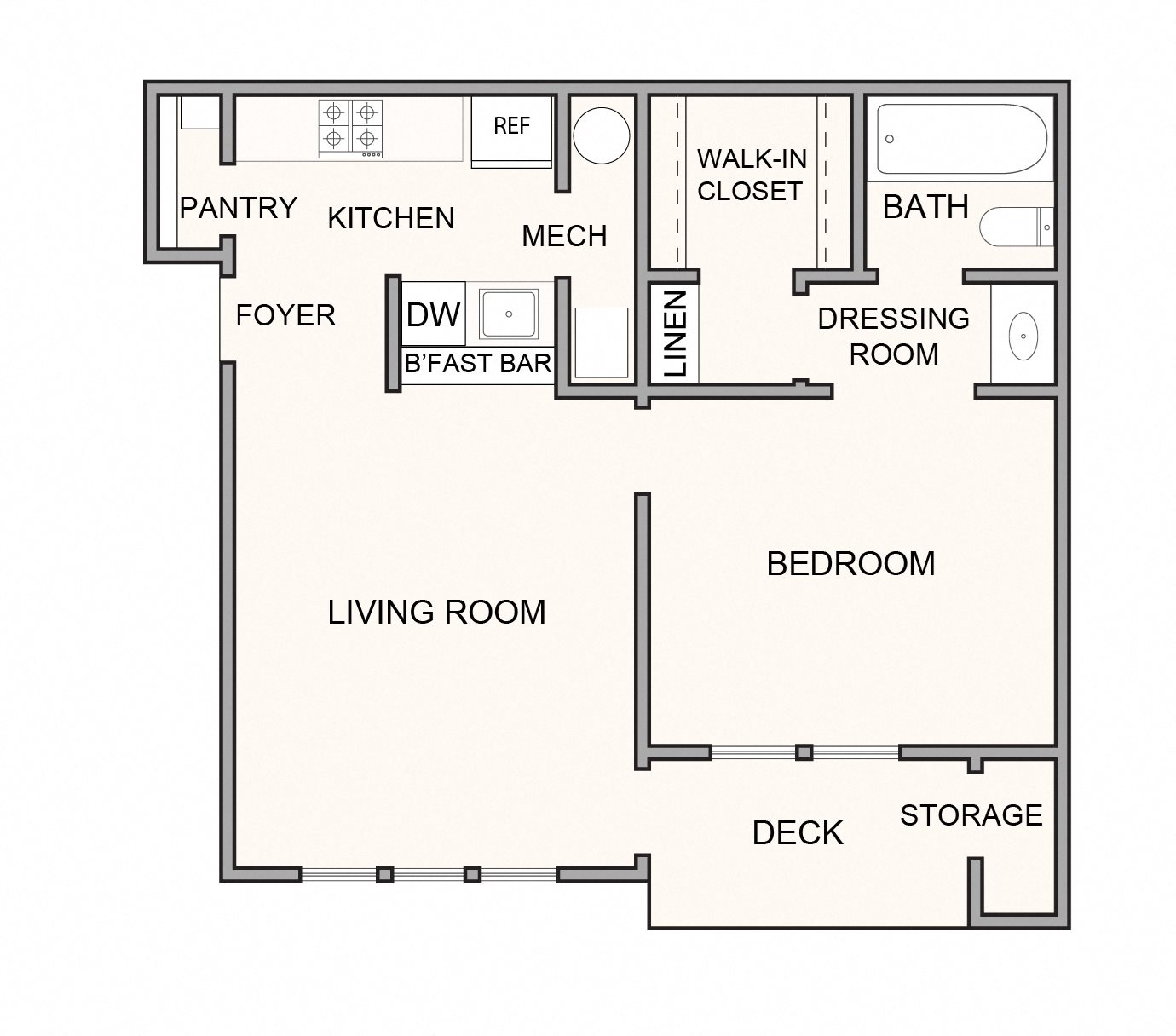 The Aspen Floor Plan 1