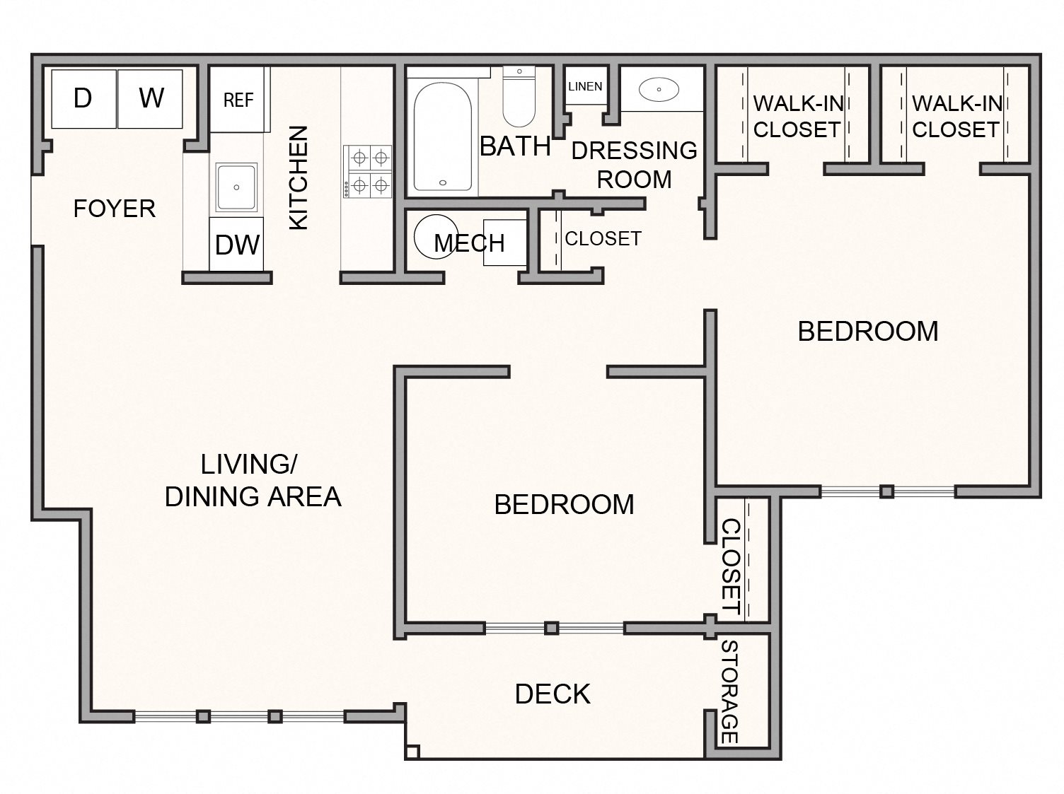 The Pine Floor Plan 4
