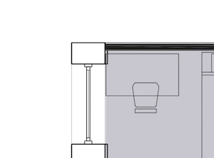Two Bedroom One Bath Floor Plan Lofts @ 5 Lyon Grand Rapids Michigan