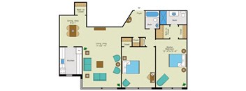 2 Bedroom P