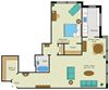Floorplan Floorplan at Quebec House, Washington
