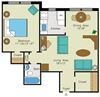 Floorplan Floorplan at Quebec House, Washington, DC, 20008