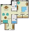 Floorplan Floorplan at Quebec House, Washington