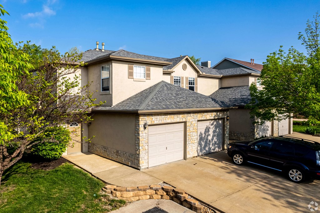 2 Bedroom Townhome with trees and grass