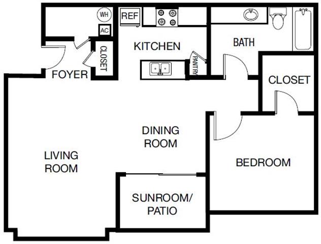 Estella (A6) floor plan.