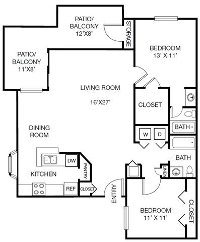 B3 floor plan.