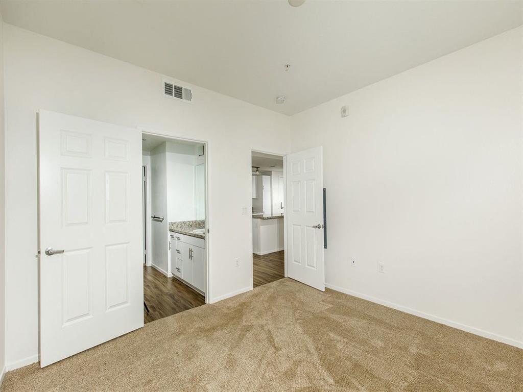 Master bedroom with bathroom attached to room