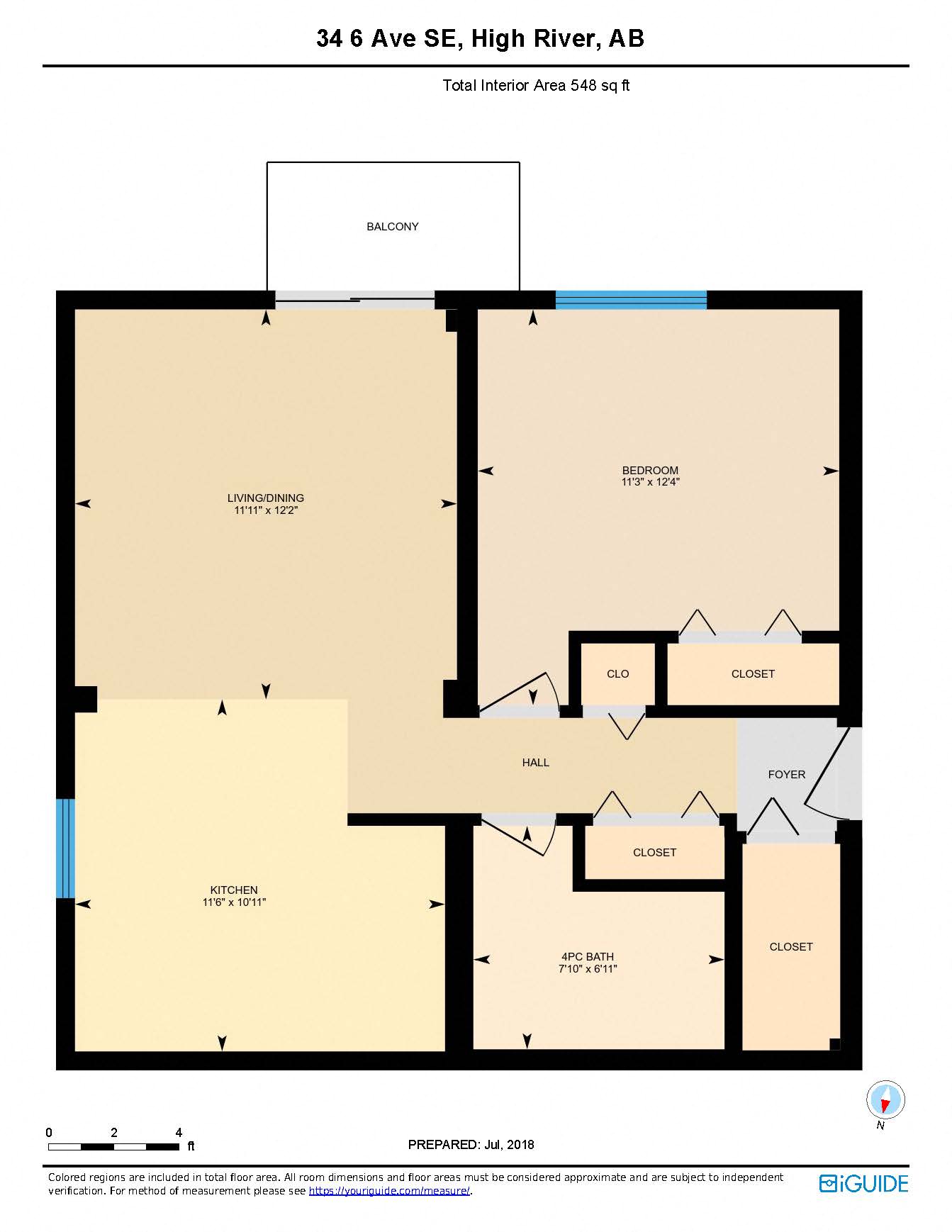 1 Bedroom 1 Washroom