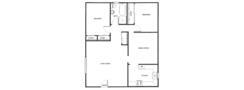 TWO BEDROOMS