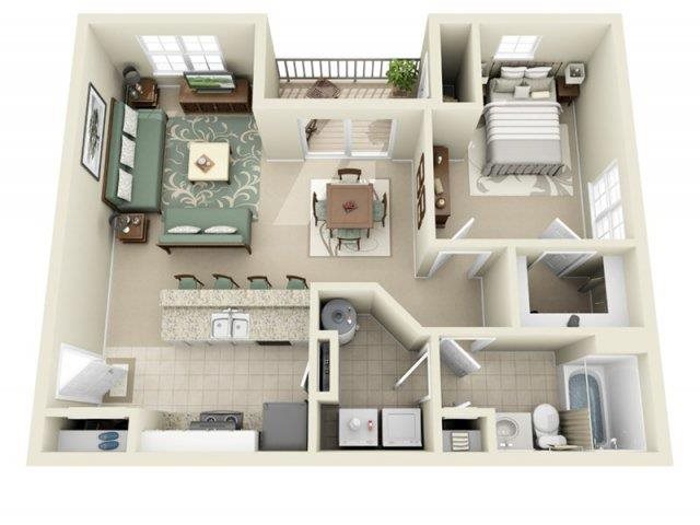 Floor Plans Of Flagstone At Indian Trail Apartments In Nc Availability 3