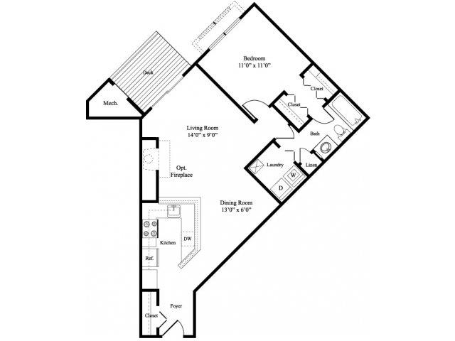 The Dogwood floor plan.