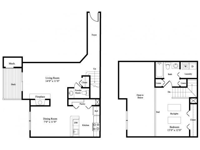 The Tupelo floor plan.