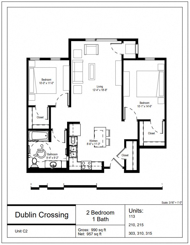 2 Bedroom