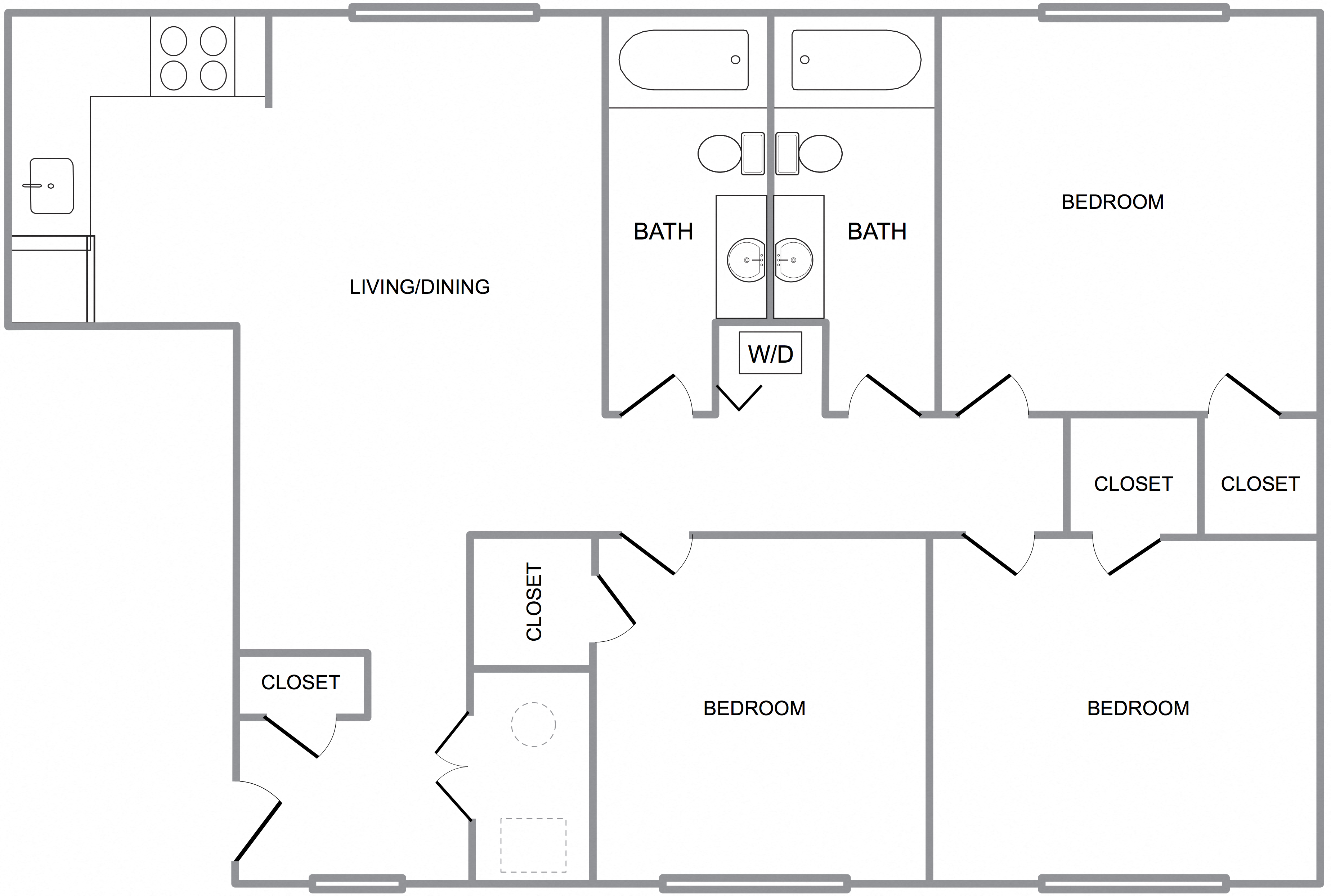 Three Bedroom A