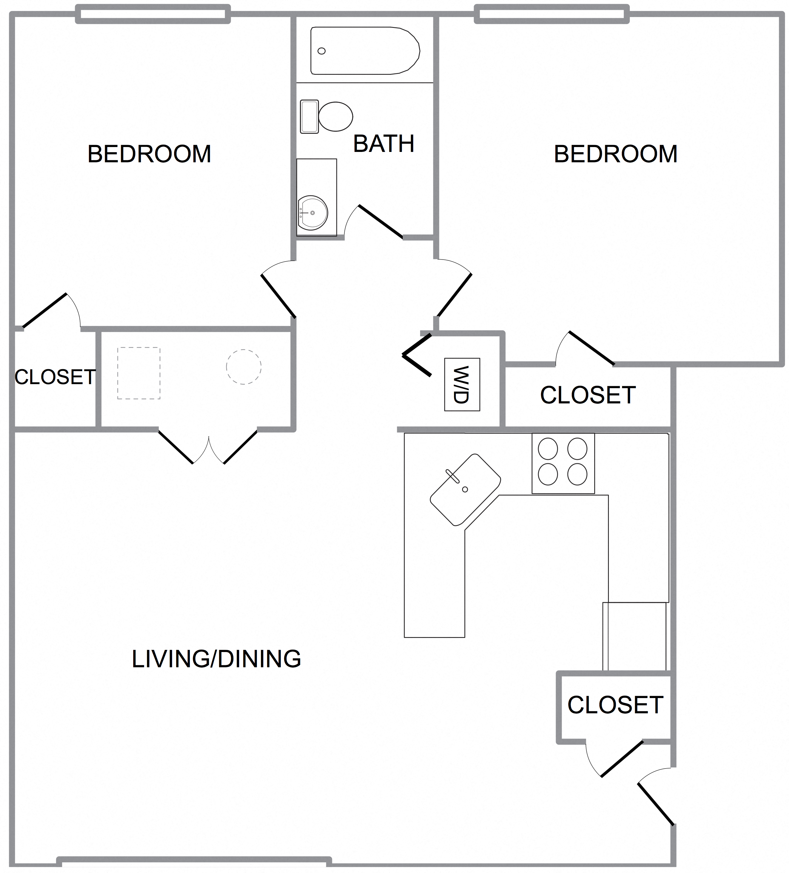Two Bedroom A