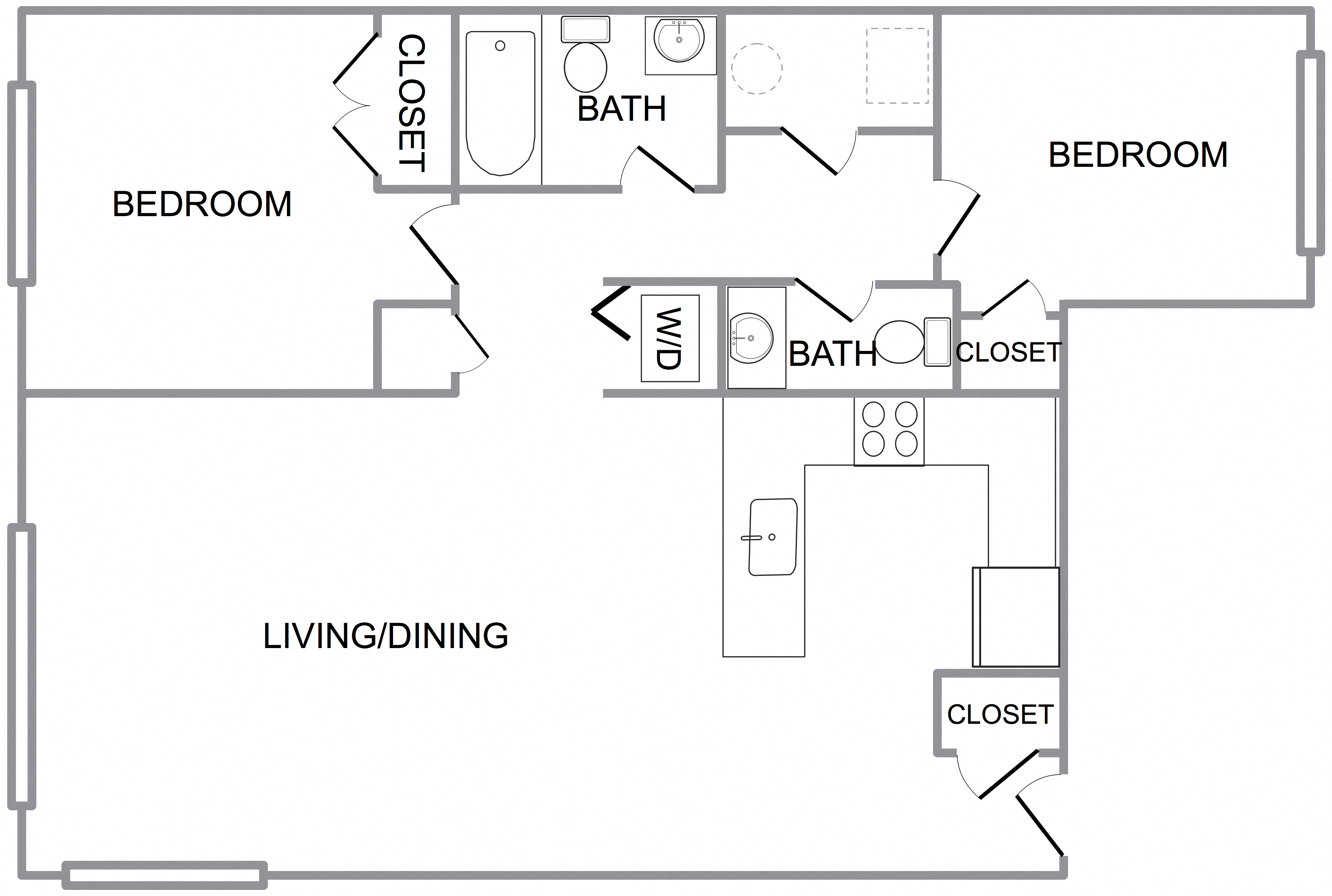 Two Bedroom D