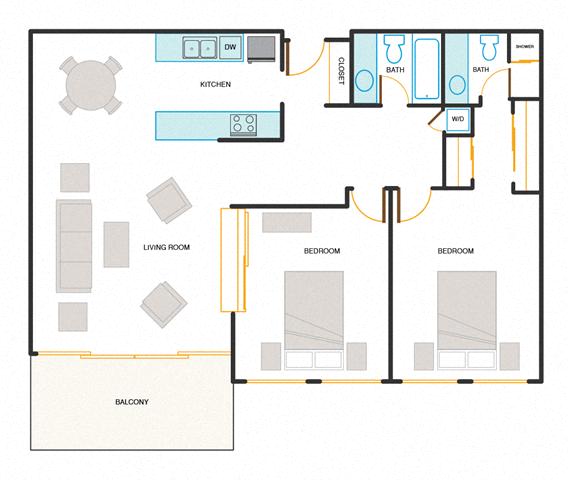 200 Davey Glen Rd Studio-3 Beds Apartment for Rent - Photo Gallery 33