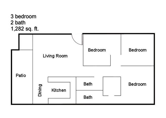 Floor plan-3/2 Floor plan-3/2