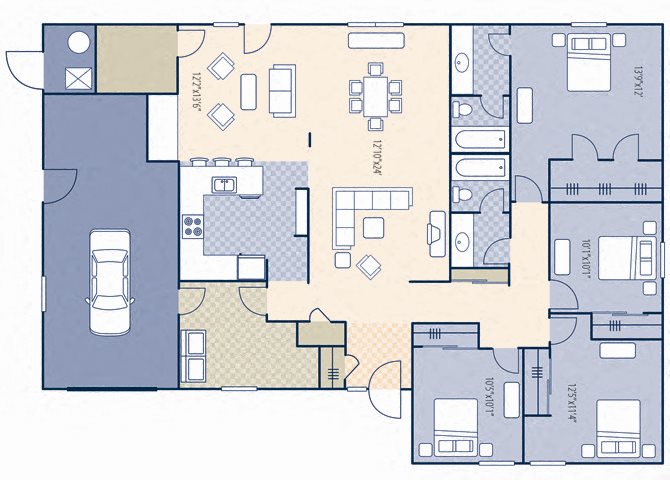 Fort Bliss Housing Floor Plans - floorplans.click