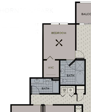 3 Bed 2 Bath LosAngeles Floor Plan 3 Bed 2 Bath LosAngeles Floor Plan at Century Deerwood Park, Jacksonville, FL