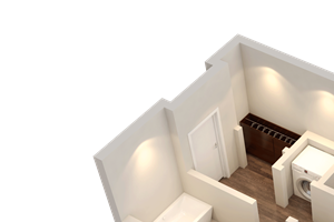 Apartment Floor Plan at Confluence on 3rd Apartments Apartment Floor Plan at Confluence on 3rd Apartments