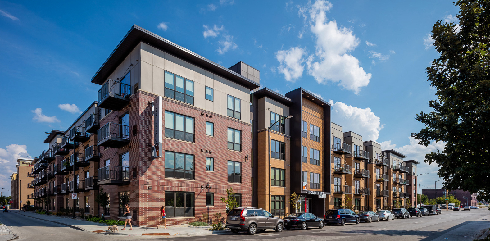 Confluence on 3rd Apartments in Downtown Des Moines