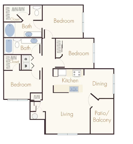 Peak floorplan