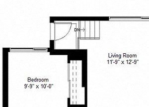B12 floor plan B12 floor plan at Windsor at Dogpatch, San Francisco, CA