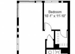 B13 floor plan B13 floor plan at Windsor at Dogpatch, San Francisco, California