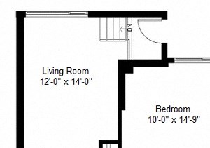 B14 floor plan B14 floor plan at Windsor at Dogpatch, California, 94107