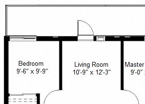 C1 floor plan C1 floor plan at Windsor at Dogpatch, San Francisco, CA
