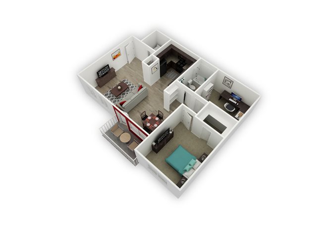 Picabo floor plan