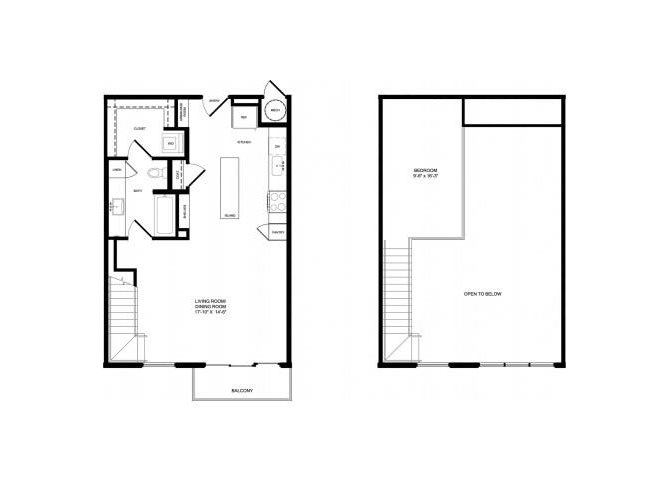 A2 Mezzanine floor plan.