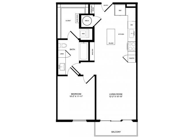 A2 floor plan.