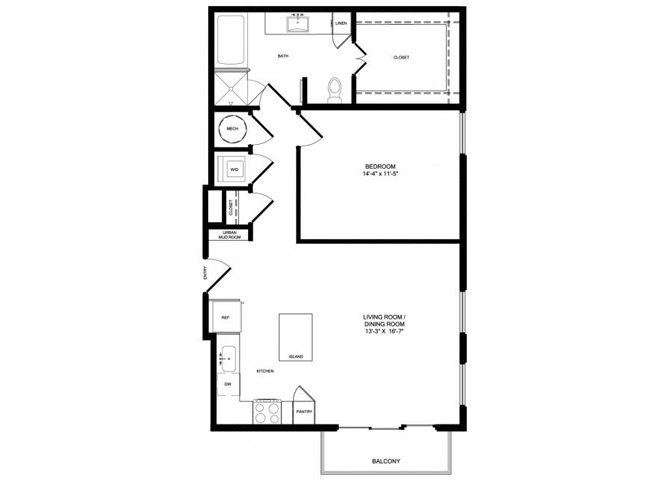 A4 floor plan.