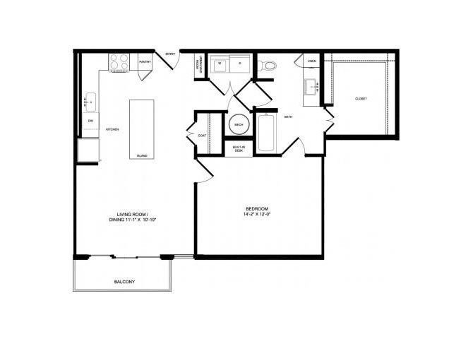A6 floor plan.