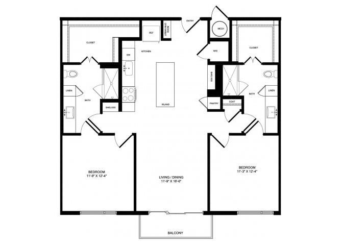 B2 floor plan.
