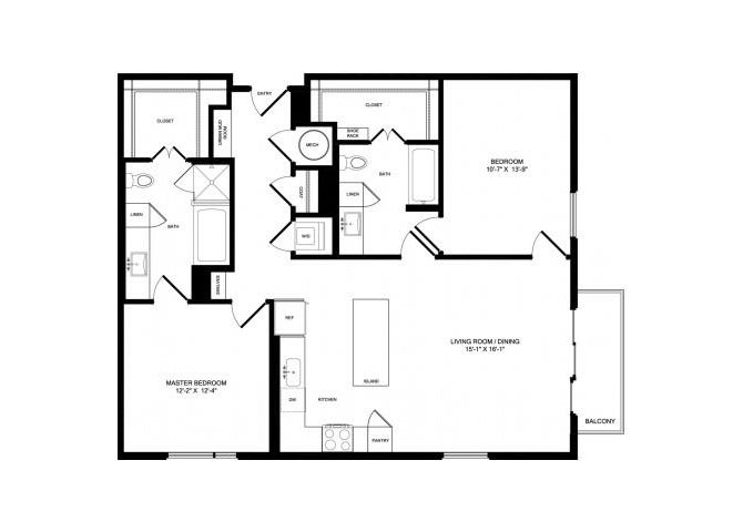 B3 floor plan.