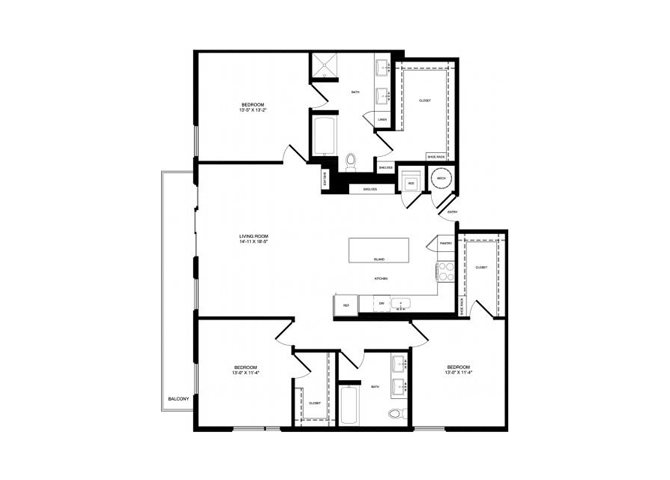 C1 floor plan.