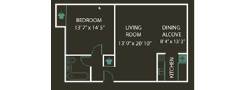 1 Bedroom 1 Bath