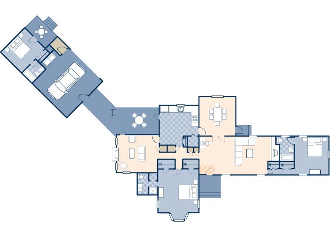 Captains Row 2210 Floor Plan 1