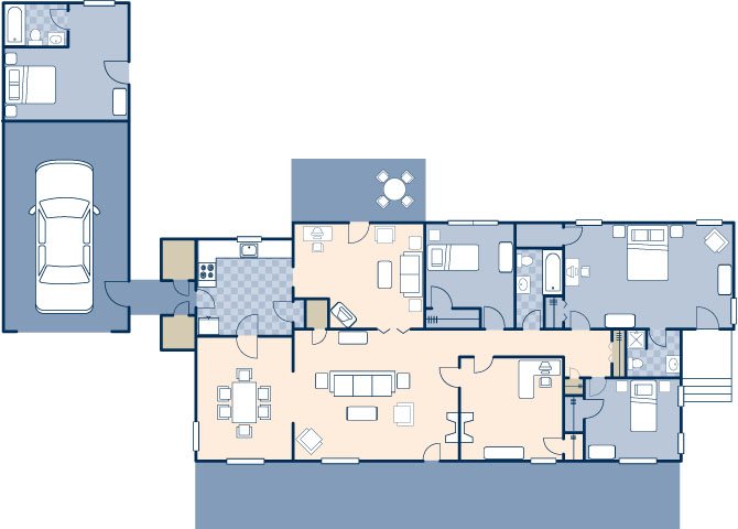 Captains Row 2434 Floor Plan 2