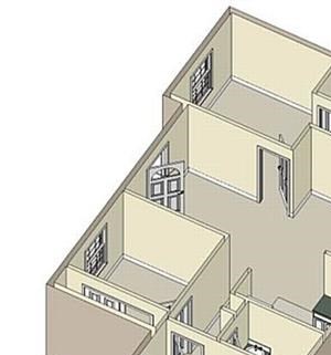 3Bedroom 2Bath 3D Floorplan unfurnished_Lakeside Commons Apartments West Palm Beach, FL 3Bedroom 2Bath 3D Floorplan unfurnished_Lakeside Commons Apartments West Palm Beach, FL
