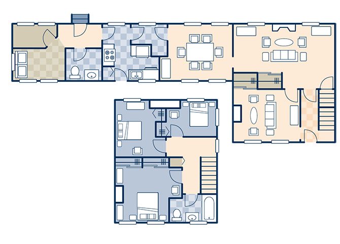 On Base Quarters L 2110 Floor Plan 14