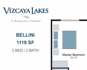Two bedroom apartment with large balcony for rent