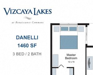 Three bedroom apartment with large closets for rent