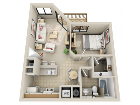 7100 Louisiana Blvd NE 1-2 Beds Apartment for Rent - Photo Gallery 18