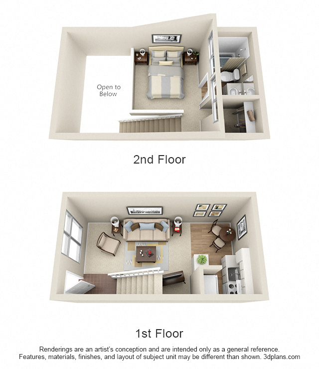 1 Bed Loft